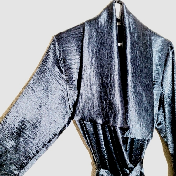 Soprano Long Silky Open Cardigan Duster - Picture 11 of 15